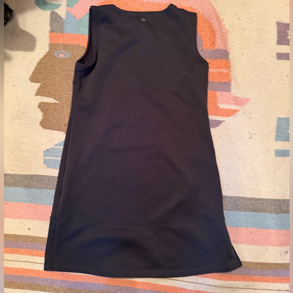 Athleta Dress Navy Blue Sleeveless Tunic, M - Picture 5 of 8